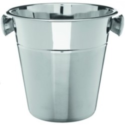 Seau à Champagne ø21,8x21 cm - Inox 18%
