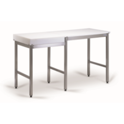 Combiné billot polyéthylène 600x1800 mm – Boucherie pro