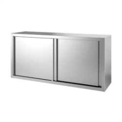 Armoire suspendue inox 1400 mm portes coulissantes - PS140-1A