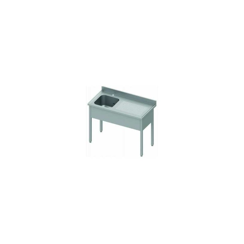 Plonge - Bac gauche 1200x700x850/900mm