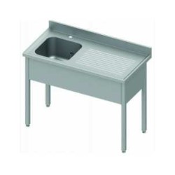 Plonge - Bac gauche 1400x700x850/900mm