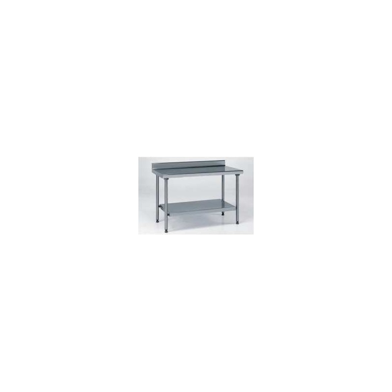 Table adossée + étagère - 800x700x850/900 mm