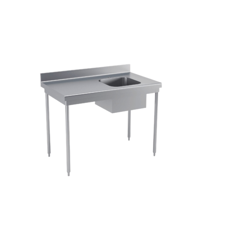 Plonge - Bac droite 1200x700x850/900mm