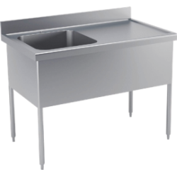 Plonge - Bac gauche 1200x700x850/900mm