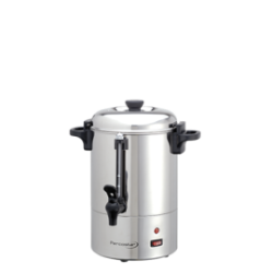 Percolateur inox 3 L – 24 tasses, 1,5 kW, sécurité anti-surchauffe