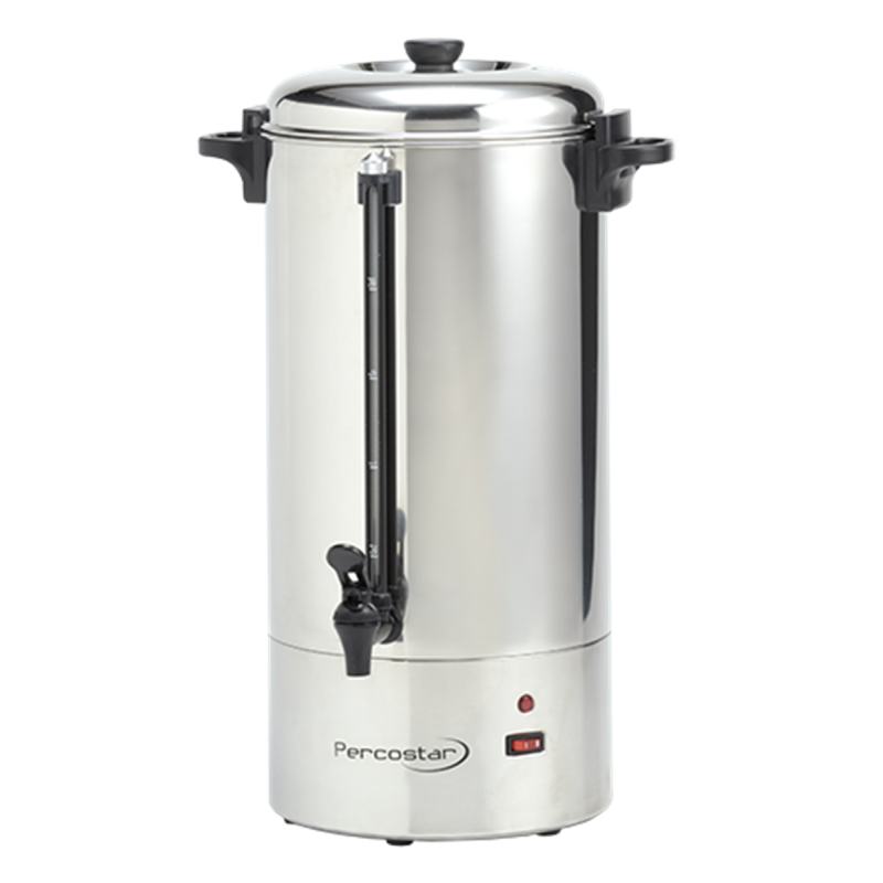 Percolateur inox 15 L – 120 tasses, 1,5 kW, sécurité anti-surchauffe Percolateur inox 15 L – 120 tasses, 1,5 kW, sécurité anti-surchauffe