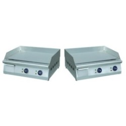 Plancha électrique lisse 3 kW - 550x450x250 mm
