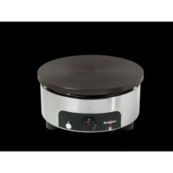 Crêpière gaz inox ø400 mm - Fonte usinée 5 kW pro