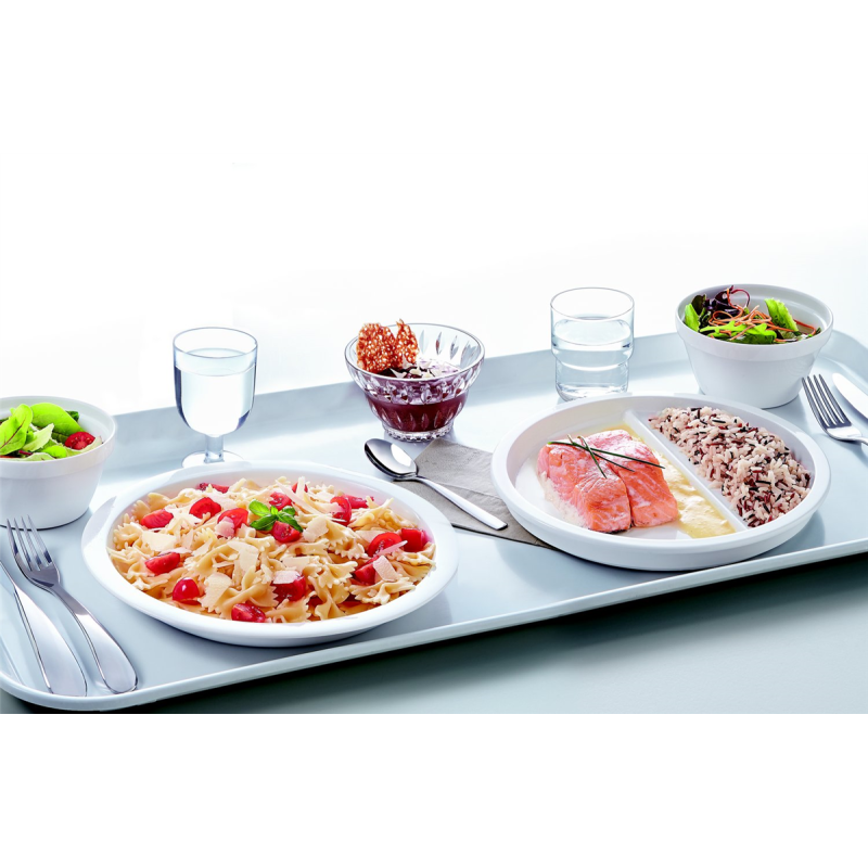 Assiette compartimentée Heat System- Opal