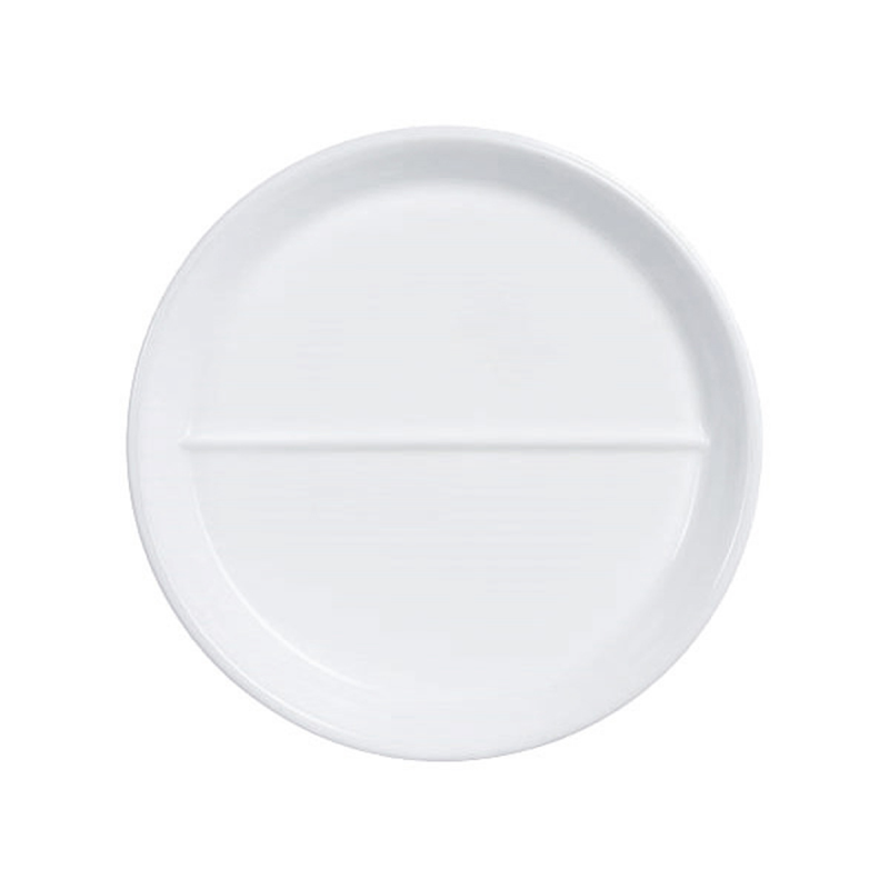 Assiette plate Heat System 2 compatiments ø 23 cm