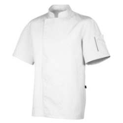 Veste homme manches courtes blanche T2 - Nero