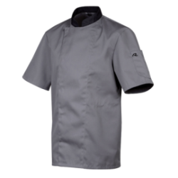 Veste mixte manches courtes grise T4 - Saga