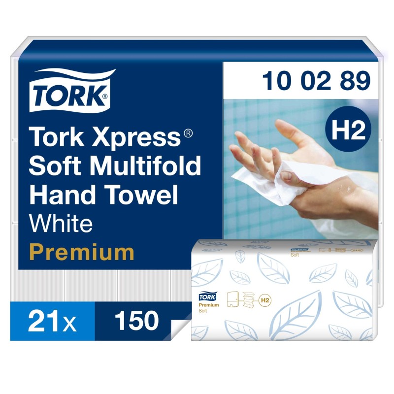 Essuie-mains 3150 formats - 2 plis - Tork Xpress H2