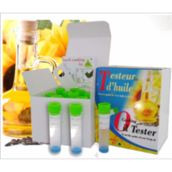 Boîte de 10 testeurs d’huile de friture