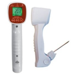 Thermomètre infrarouges à sonde rotative -20+280°C
