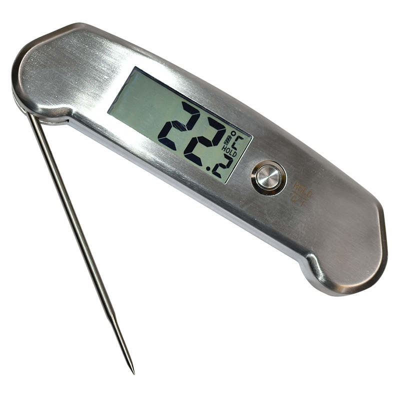 Thermomètre digital tout inox -50 à 300 °C