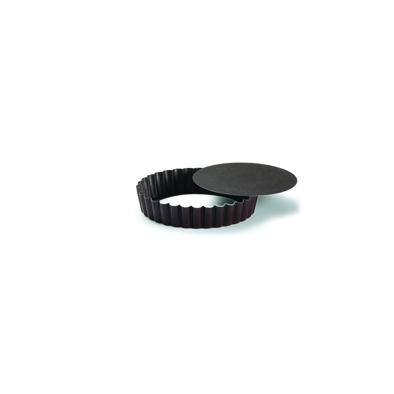Tartelette cannelée - Fond mobile - ø12 x2 cm