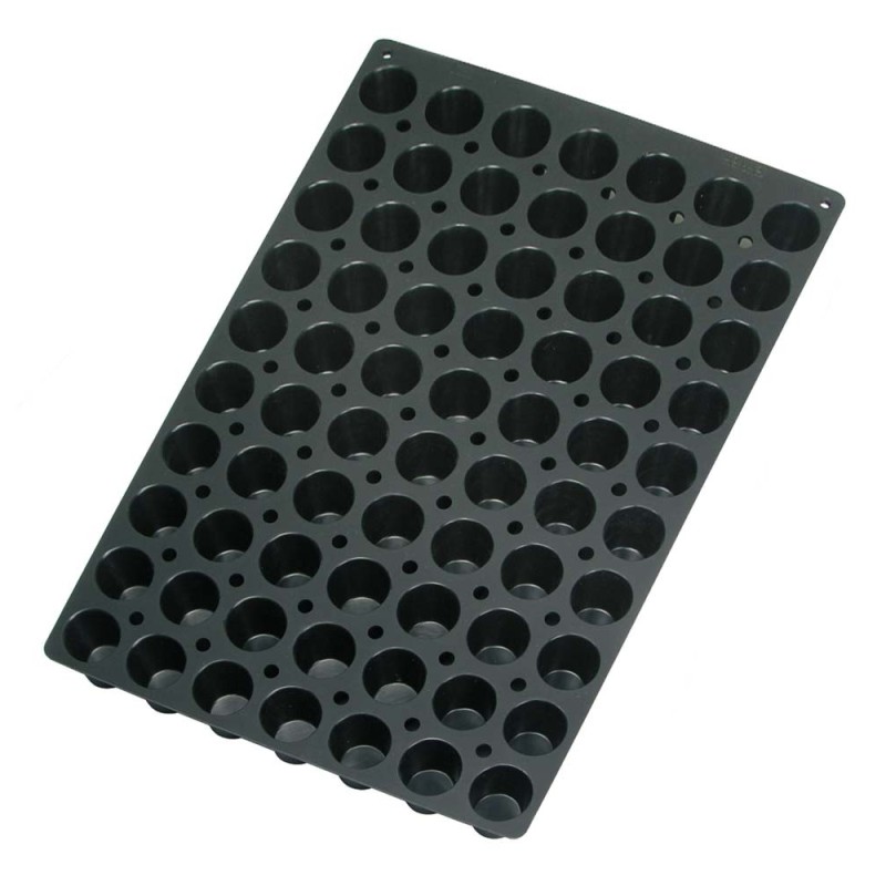 Plaque 600x400 mm - Mini muffin 40 ml - Silicone