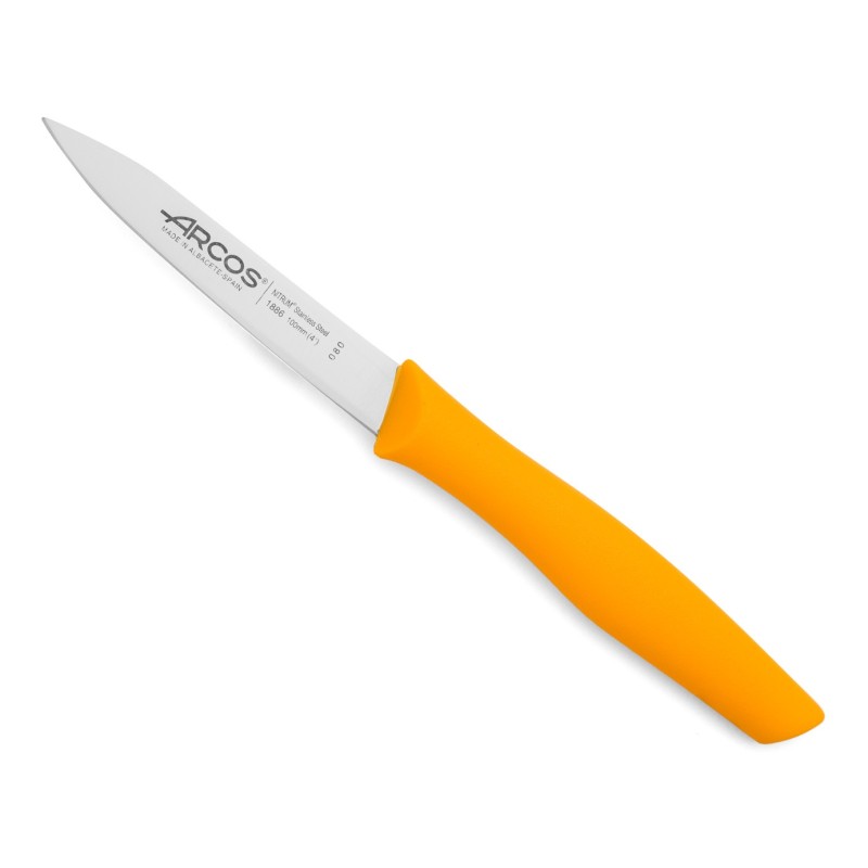Couteau office 10cm - Manche polypropylène-Orange