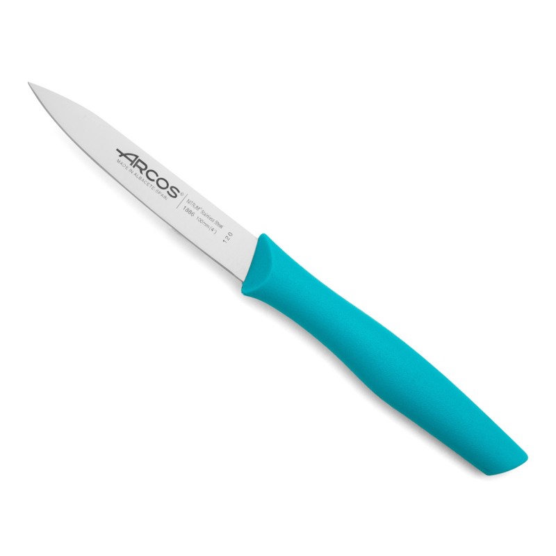 Couteau office 10cm - Manche polypropylène-Turquoise
