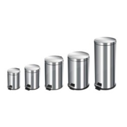 Poubelle 20 L - Inox