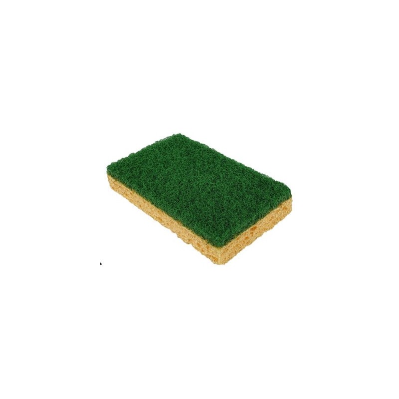 Éponge tampon 11x7x2,2 cm - Vert - PM