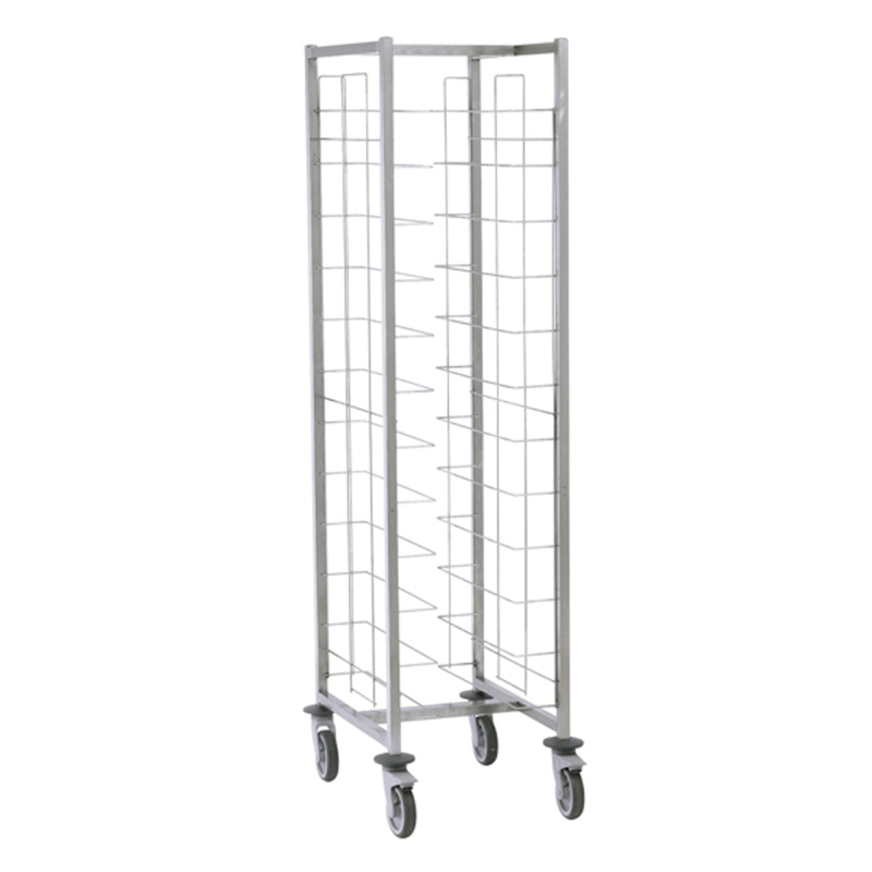 Échelle caféteria 2x12 niveaux - 930x630x1790 mm