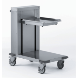 Chariot à niveau constant 140 plateaux - inox - cuisine pro