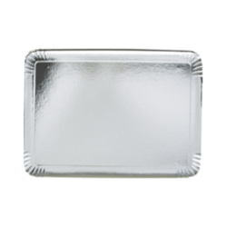 Plateau traiteur 28x42 cm - Argent