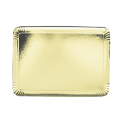 Plateau traiteur 28x42 cm - Or