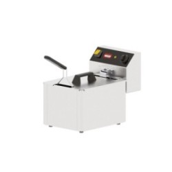 Friteuse à poser 5 L – 3 kW, 10 kg/h, 265×430×335 mm
