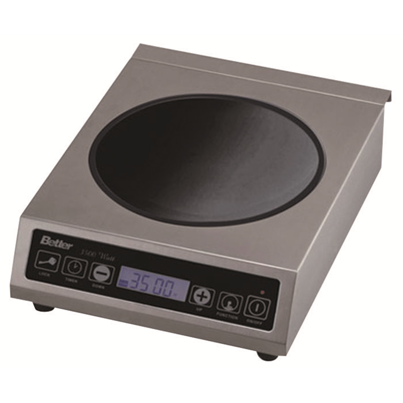 Wok à induction à poser - 340X445x115mm