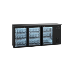 Arrière de bar 3 portes 505L Eco-line +2/+12°C | Aube