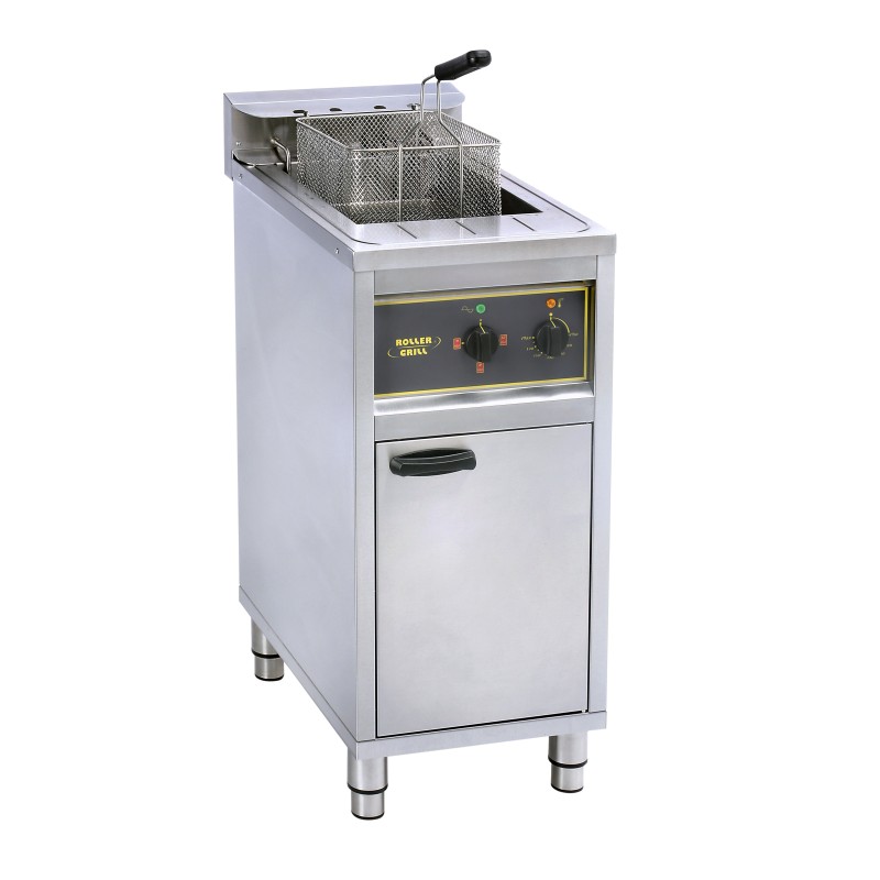 Friteuse + filtration - Électrique 400x700x980 mm