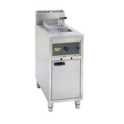 Friteuse gaz infrarouge 16 L – 12 kW, 400×600×1055 mm