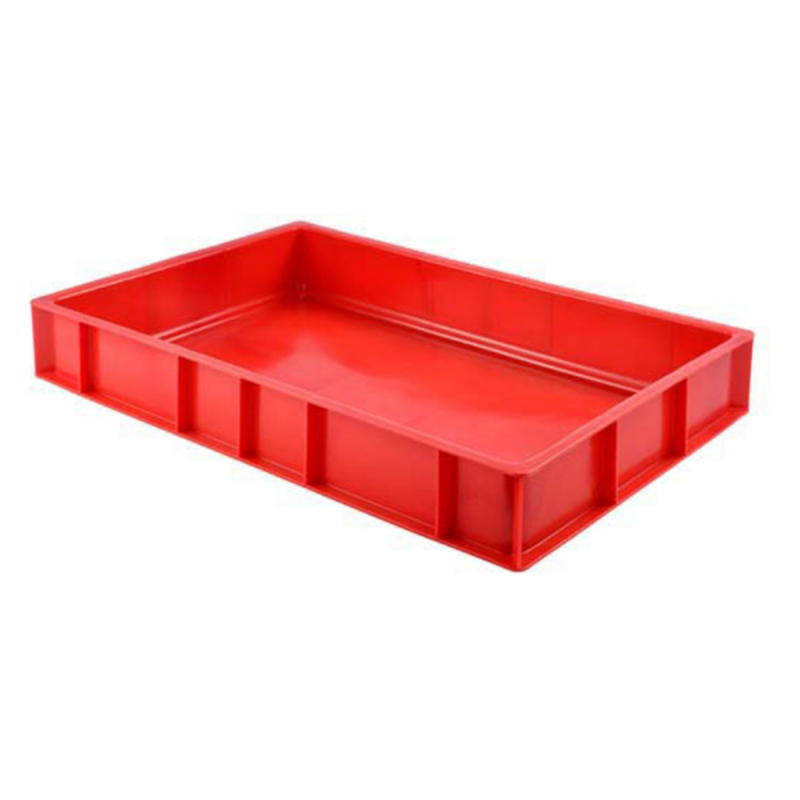 Caisse à viande pleine 15 L - 600x400x90 mm - Rouge