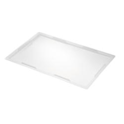 Couvercle bac à pâtons GN 1/1 PEHD alimentaire blanc - G179213