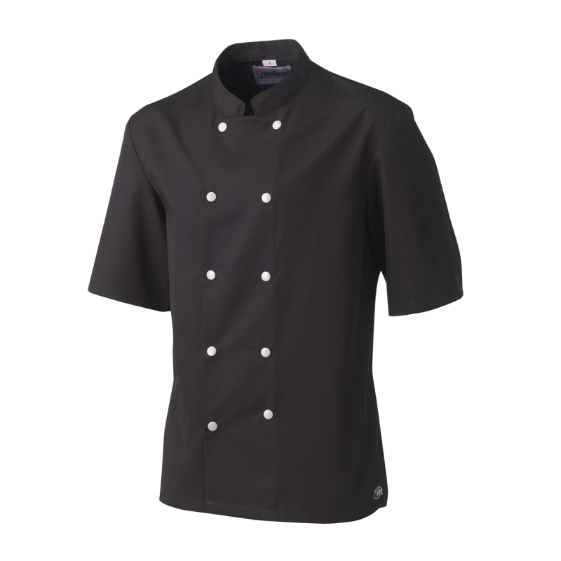Veste homme manches courtes noire T4 - Blake