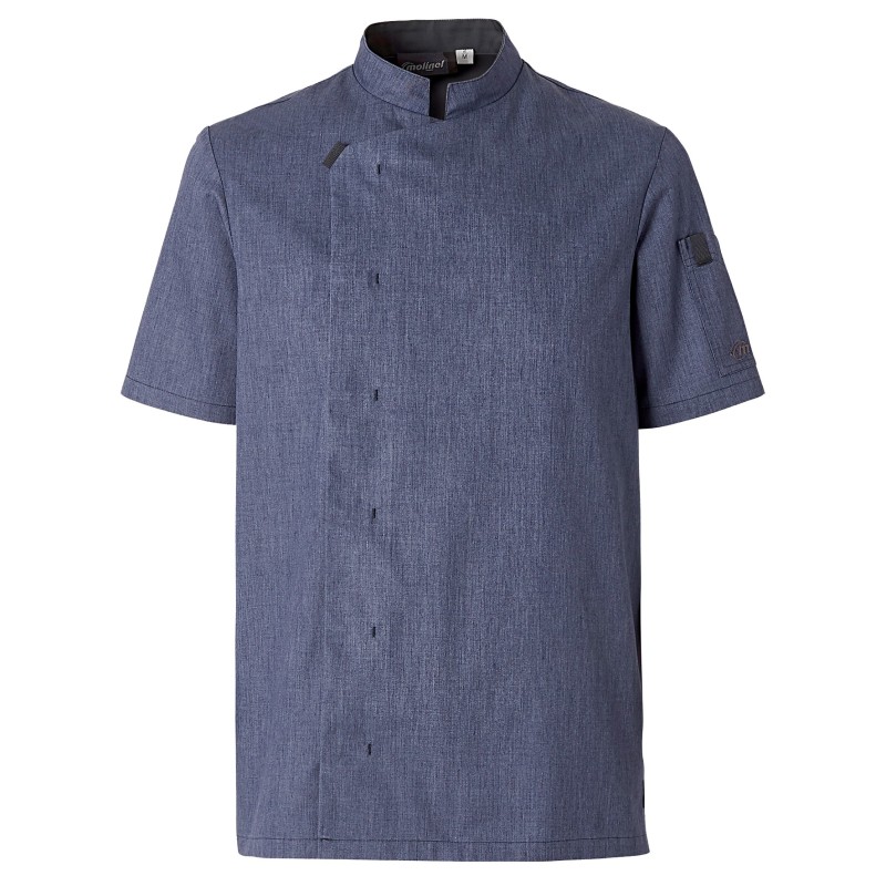 Veste homme manches courtes denim T1 - Shade