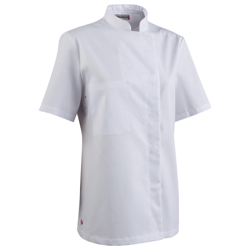 Veste femme manches courtes blanche T3 - Busi