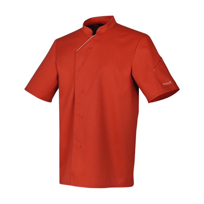 Veste mixte manche courte terracotta T5 - Harti