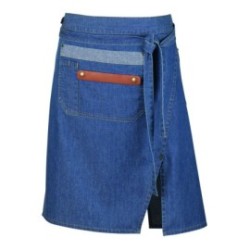 Tablier mixte denim délavé TU - Haley