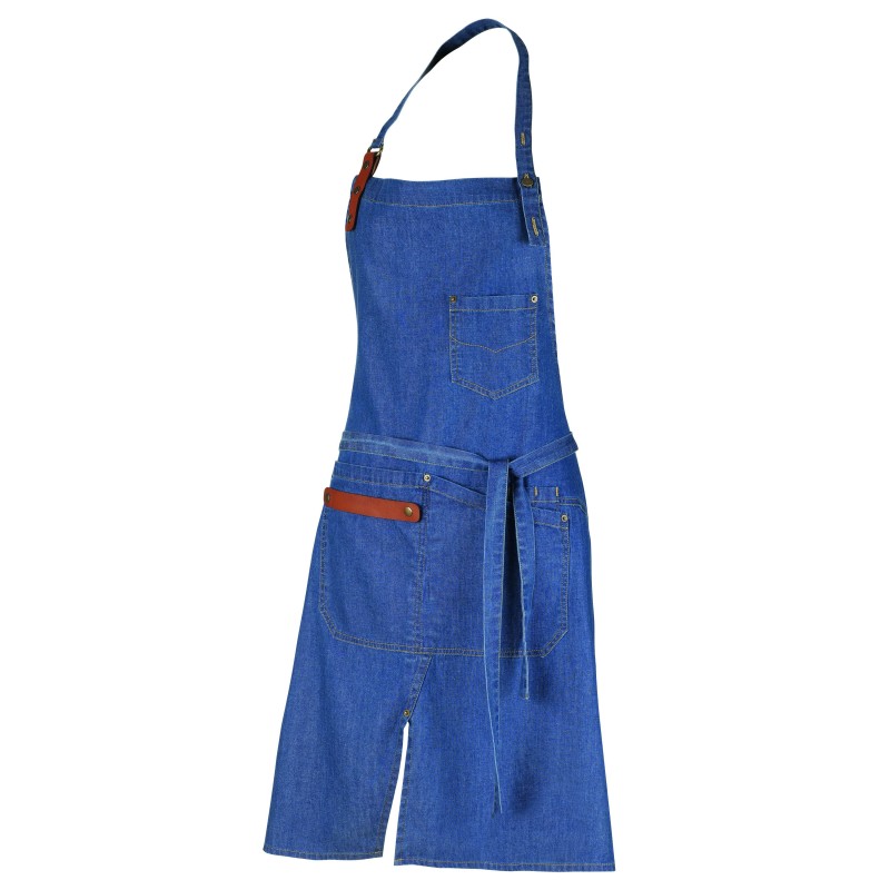 Tablier mixte denim délavé TU - Harold