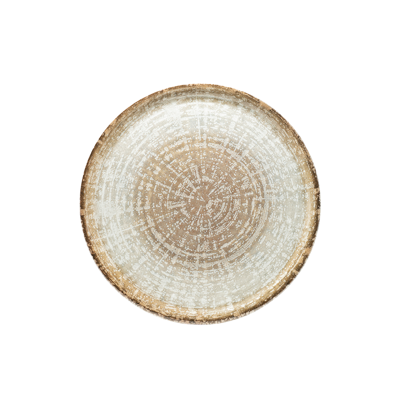 Assiette à pizza - Grès Ø 31 cm- Crête