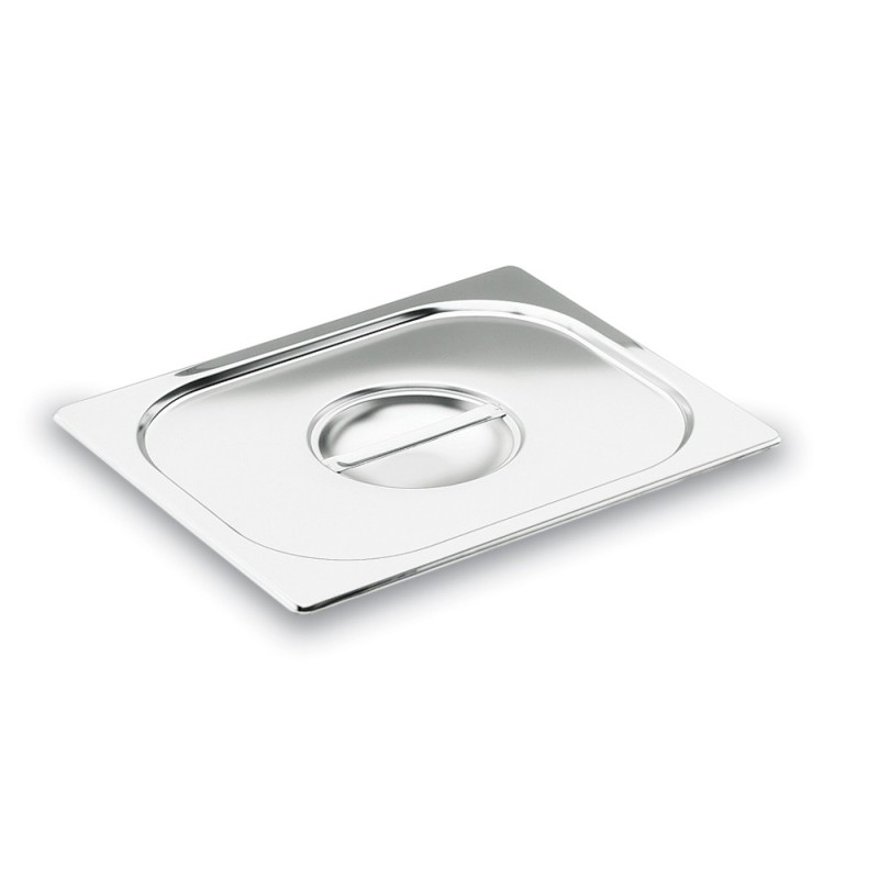 Couvercle + poignée pour bacs inox GN1/3 - Plein