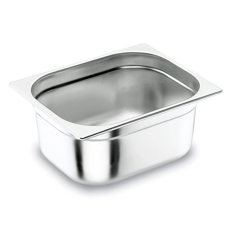 Bac GN1/9 - Plein - Hauteur 65 mm - Inox 18/0