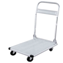 Chariot plate-forme alu 150 kg pliable - plateau antidérapant