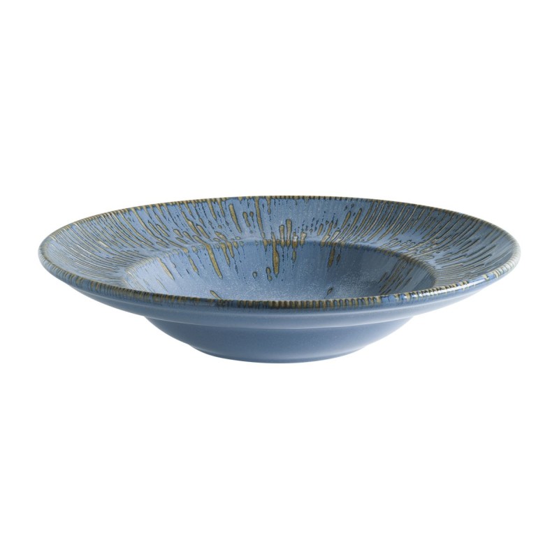 Assiette à pâtes - Porcelaine Ø 27cm - Sage - Snell