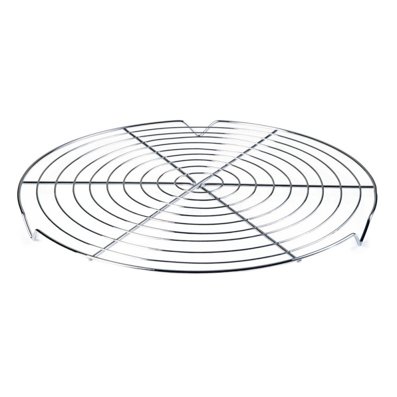 Grille pâtissière ø 32 cm - Acier chromé