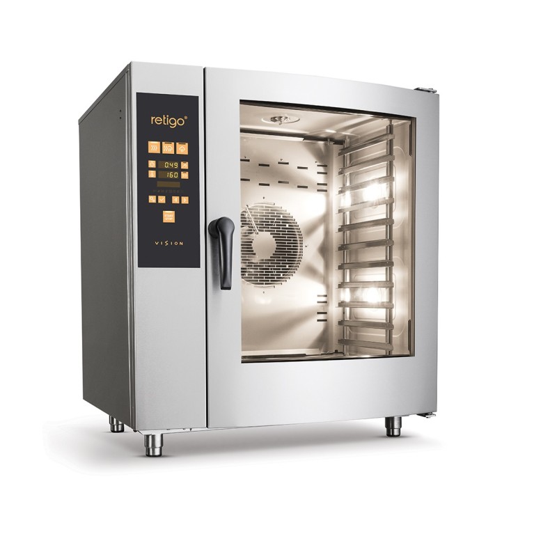 Four mixte Injection 10+1 GN1/1 - Ferrage droite
